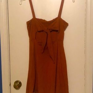 Forever 21 Rust Skater Dress Size Small